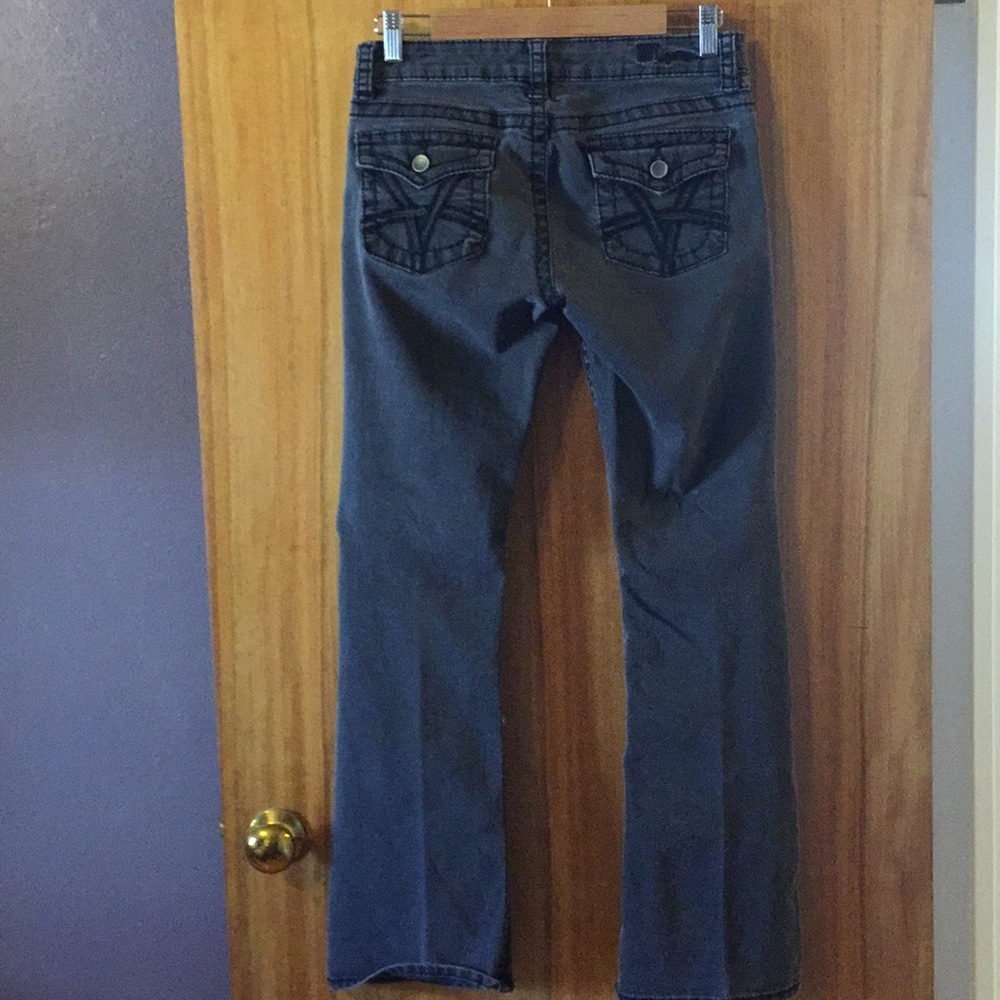 Kut from the Kloth black boot cut jeans